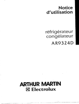 ARTHUR MARTIN AR9324D Manuel utilisateur