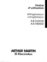 ARTHUR MARTIN AR7800D Manuel utilisateur