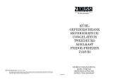 Zanussi - Electrolux Z21/9R3 Manuel utilisateur