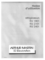 ARTHUR MARTIN RU2401W Manuel utilisateur