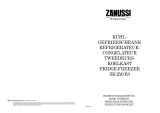 Zanussi - Electrolux ZK25/9R3 Manuel utilisateur