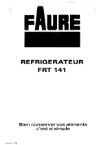Faure FRT141W-1 Manuel utilisateur