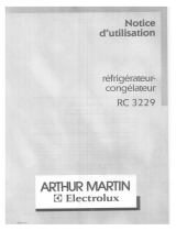 ARTHUR MARTIN RC3229W Manuel utilisateur