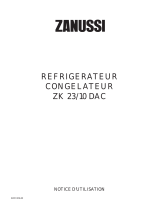 Zanussi ZK23/10DAC Manuel utilisateur