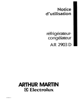 ARTHUR MARTIN AR2903D Manuel utilisateur