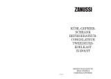 Zanussi ZI2301/2T Manuel utilisateur