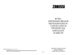 Zanussi ZI2003/2T Manuel utilisateur