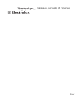 Electrolux EBSL6SP Recipe book