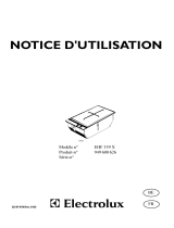 Electrolux EHF339X Manuel utilisateur