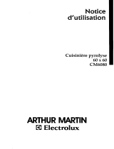 ARTHUR MARTIN CM6080W1             Manuel utilisateur