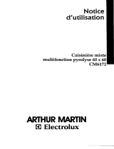 ARTHUR MARTIN CM6172B1 Manuel utilisateur