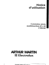 ARTHUR MARTIN CM6140W1 Manuel utilisateur