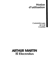 ARTHUR MARTIN CG6902W1             Manuel utilisateur