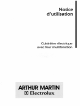 ARTHUR MARTIN ELECTROLUX CV6089W1 Manuel utilisateur