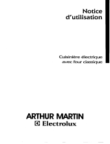 ARTHUR MARTIN CE6038-1 Manuel utilisateur