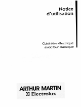 ARTHUR MARTIN CE6038-1 Manuel utilisateur