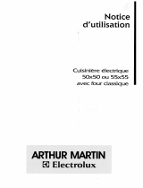 ARTHUR MARTIN ELECTROLUX CV5564W1 Manuel utilisateur