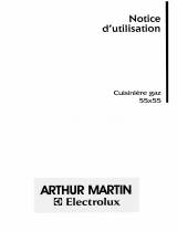 ARTHUR MARTIN ELECTROLUX CG5536W1 Manuel utilisateur