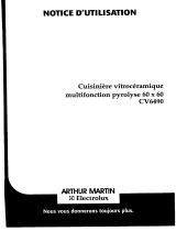 ARTHUR MARTIN ELECTROLUX CV6490N1 Manuel utilisateur