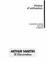 ARTHUR MARTIN CM6132-1 Manuel utilisateur