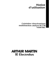 Arthur_Martin V6587MCN1M.C.VITRO Manuel utilisateur