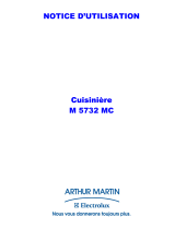 ARTHUR MARTIN M5732MCW Manuel utilisateur