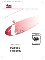 Faure FWF3103 Manuel utilisateur