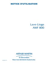 ARTHUR MARTIN AWF800 Manuel utilisateur