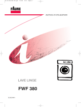 Faure FWF380 Manuel utilisateur