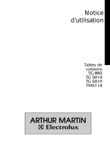 ARTHUR MARTIN TG5019X Manuel utilisateur