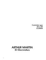 ARTHUR MARTIN ELECTROLUX CG5004W Manuel utilisateur