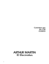 ARTHUR MARTIN ELECTROLUX CG5033W Manuel utilisateur