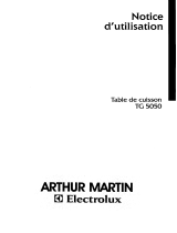 ARTHUR MARTIN ELECTROLUX TG5050W Manuel utilisateur