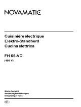 Novamatic FH65-VC/400 Manuel utilisateur