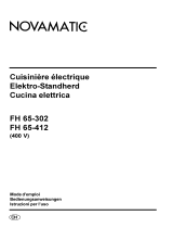 Novamatic FH65-412 Manuel utilisateur