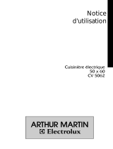 ARTHUR MARTIN ELECTROLUX CV5062-1 Manuel utilisateur