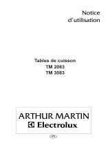 ARTHUR MARTIN ELECTROLUX TM2083N Manuel utilisateur