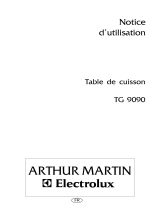 ARTHUR MARTIN TG9090X Manuel utilisateur