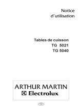 ARTHUR MARTIN TG5040N Manuel utilisateur