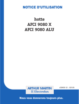ARTHUR MARTIN ELECTROLUX AFCI9080X Manuel utilisateur