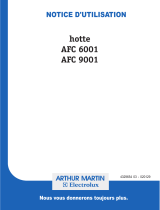 ARTHUR MARTIN AFC6001X Manuel utilisateur