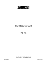 Zanussi ZT79 Manuel utilisateur