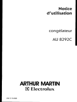 ARTHUR MARTIN AU8293C Manuel utilisateur