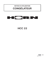 Horn HCC22 Manuel utilisateur