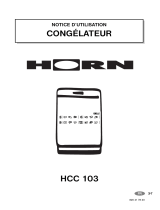 Horn HCC103 Manuel utilisateur