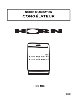 Horn HCC103 Manuel utilisateur