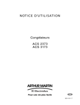 ARTHUR MARTIN ELECTROLUX ACS3173 Manuel utilisateur