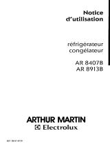 ARTHUR MARTIN AR8407B Manuel utilisateur