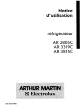 Electrolux AR3212C Manuel utilisateur