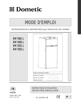 Dometic RM7850L Manuel utilisateur